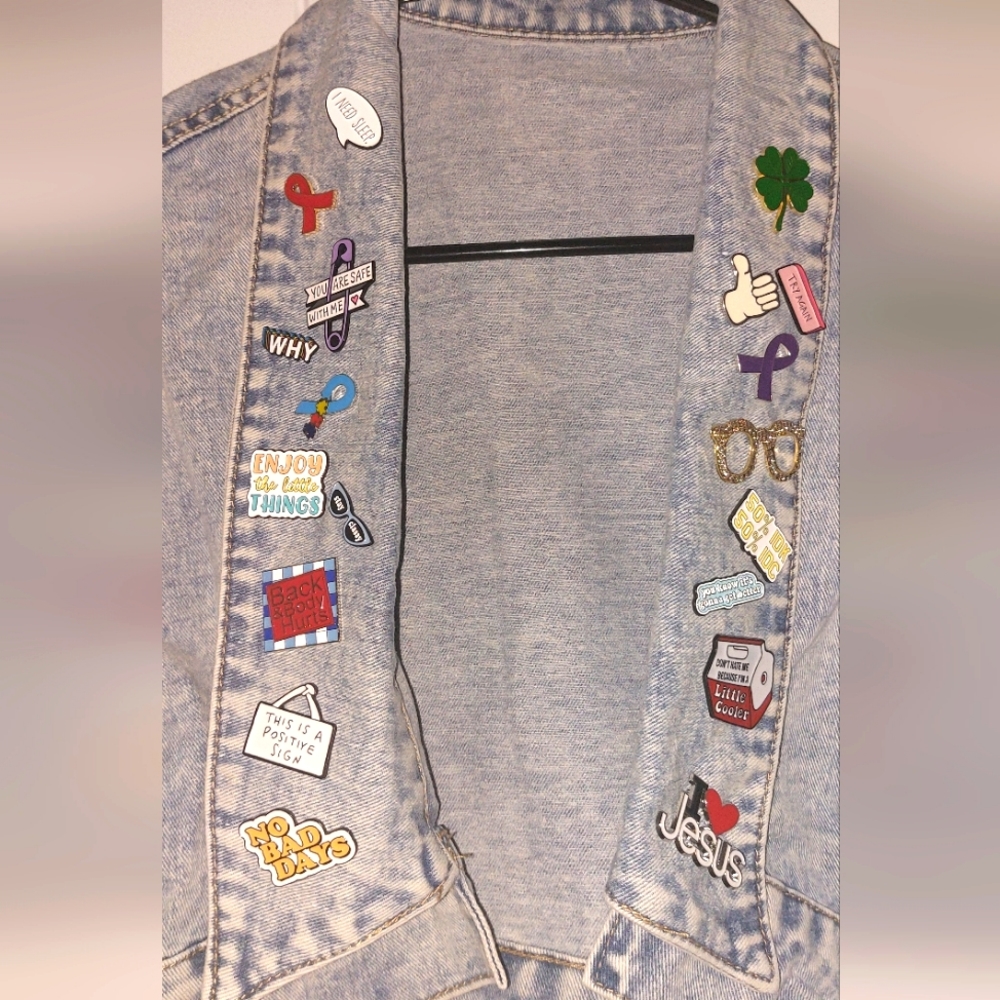 Cropped Jean jacket - Picture 3 of 3